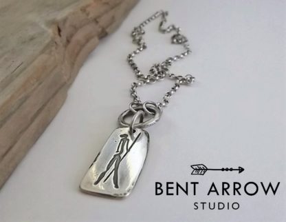 Sterling Warrior Necklace