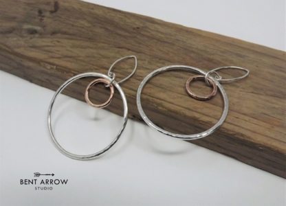 Bronze Hoop Earrings