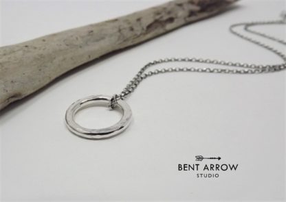 Sterling Silver Loop Pendant