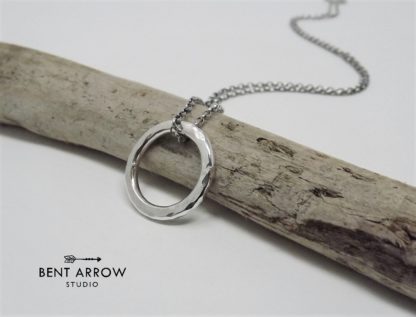 Sterling Silver Loop Pendant