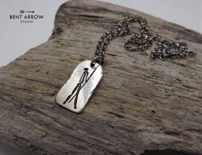 Sterling Silver Warrior Pendant