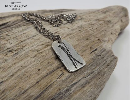 Sterling Silver Warrior Pendant