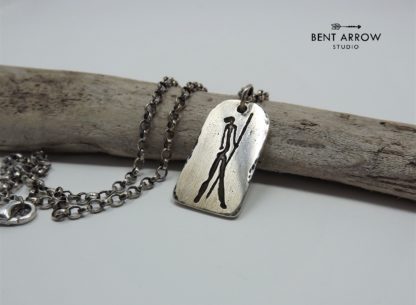 Sterling Silver Warrior Pendant