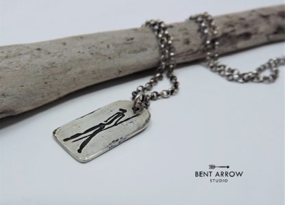 Sterling Silver Warrior Pendant