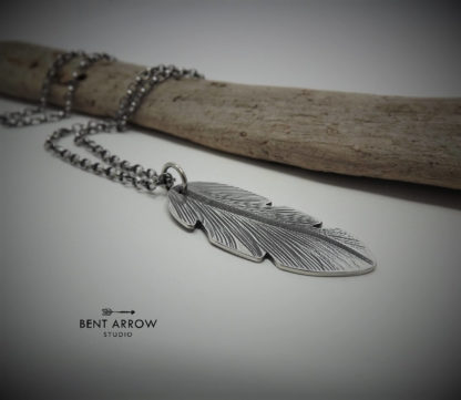 Crow Feather Pendant