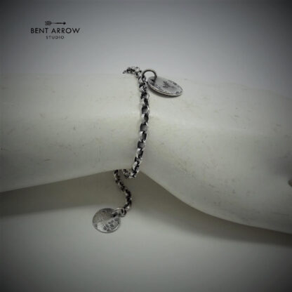 Wild Soul Crow Charm Bracelet