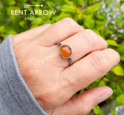 Carnelian Stacking Ring