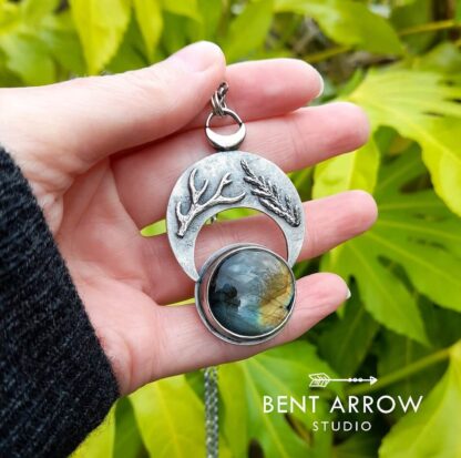 Nature Moon Pendant